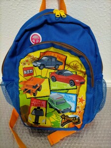 トミカ　TOMICA ADVENTURE　リュックサック バッグ　男の子　遠足鞄　美品