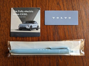 VOLVO　EX30 オリジナルステッカー＆ボールペン（非売品）