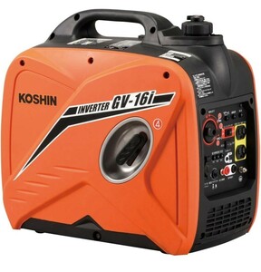 新品 GV-16i 工進 KOSHIN インバーター 発電機 (定格出力1.6kVA) GV-16i 超低騒音型 防災用 災害用 タイヤウォーマー キッチンカー