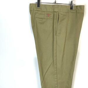 ディッキーズ874Dickiesワークパンツヴィンテージベージュカーキ38×30