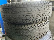 185/70R15.5 106/104L LT スタッドレス【トラックホイール 15.5インチ 5.25J6HPCD170】キャンターガッツ　6本_画像3