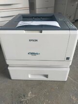 ■EPSON★LP-S310N★A4モノクロレーザープリンター メンテナンスユニット付き 動作良好 カセット増設 印字17876枚【C1108Z7BH】_画像1