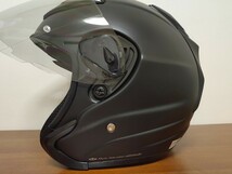 室内試着のみ　OGK Kabuto カブト AVAND-2 アヴァンド2 ジェットヘルメット フラットブラック XLサイズ _画像5