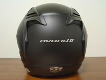 室内試着のみ　OGK Kabuto カブト AVAND-2 アヴァンド2 ジェットヘルメット フラットブラック XLサイズ _画像7