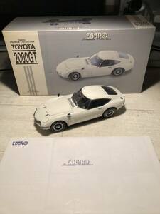 EBBRO TOYOTA 2000GT 1/24 ミニカー