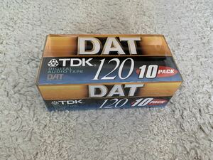 DATテープ　120分　10本（未使用品）