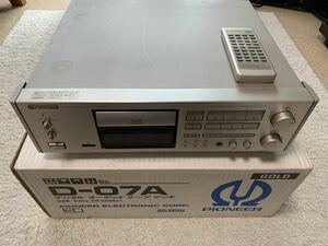 【完動品】　パイオニア　D-07A（DAT）