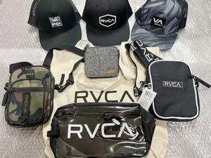 送料無料！美品 RVCA 8点セット 帽子 バッグ 財布 トートバッグ （商品説明必読）