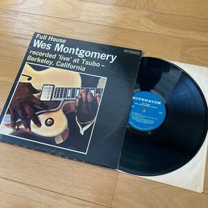 Wes Montgomery　Full House　米国オリジナルモノラル盤　ウェスモンゴメリー　フルハウス　MONO　リバーサイド