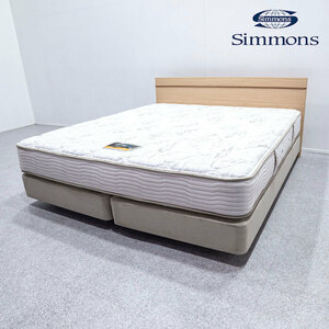 【中古品】SIMMONS シモンズ Beautyrest Golden Value ビューティーレスト セレクション ゴールデンバリュー キングサイズ ベッド 定価46万