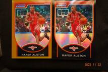 Rafer Alston 2007-08 Bowman Chrome No.87 X-Fractor #05/50 & Gold Refractor #04/99 ＆ Black Refractor 062/199 _画像3