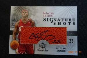 Lebron James 2005-06 Upper Deck Sweet Shot Signature Shots