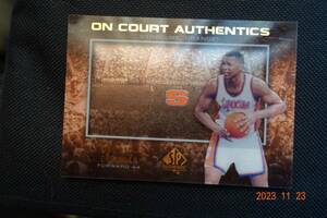 Derrick Coleman 2013-14 SP Authentic On Court Authentics