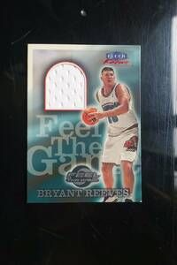 Bryant Reeves 1999-2000 Fleer Focus Feel The Game