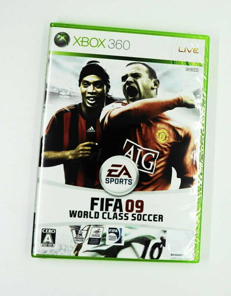 XBOX360　新品未開封　送料無料　FIFA　09　ワールドクラスサッカー