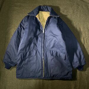 60s-70s vintage リバーシブル　キルティング中綿　ジャケット　コート