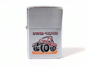 1 ZIPPO　ジッポー 4WD CLUB BRADFORD.PA 　バードフォード　ヴィンテージ　未使用