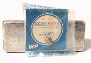 13　55W36D　SEIKO　セイコー　純正部品　竜頭　リュウズ　リューズ グランドセイコー　キングセイコー　ダイバー等