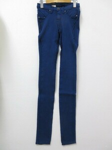 ◯/新品 DR.DENIM JEANSMAKERS ドクターデニム スキニージーンズ デニムパンツ ストレッチパンツ インディゴ 青 XS■L17540YER-180213-37-8