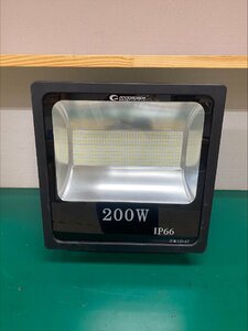 1円～4T-LD 展示品 LED投光器 照明 200W 屋外 防水 IP66 高輝度 極薄 スポーツ ライト 看板灯 店舗照明 明るい