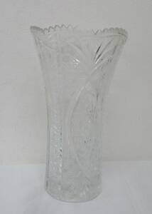 クリスタルガラス ガラス製 花瓶 花器 花入 フラワーベース