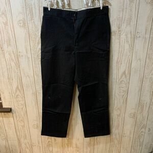 Dickies ディッキーズ　サイズW36 L32 チノパン グレー メンズ ワーク パンツ ボトムス ストレート 上質 ビジネス カジュアル/jk 黒