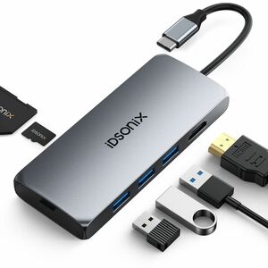 ドッキングステーション6-in-1 USB C ハブ HDMI 変換アダプタ