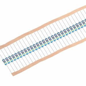 金属膜抵抗器 0.5W 47Kオーム 許容差1％ 単一固定抵抗器 100個