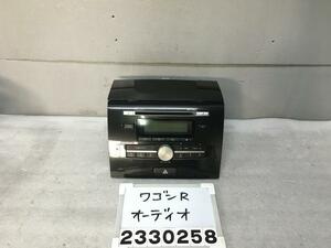 ワゴンＲ スティングレー MH23S オーディオ 純正 PS-3169J-B CD/FM/AM Z7T 39101-70KA1-GCV 1A1 011235