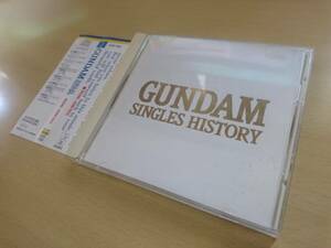 中古CD★GUNDAM - SINGLES HISTORY ガンダム シングルスヒストリー サウンドトラック／TV 劇場版 ZZ 井上大輔 鮎川麻弥 森口博子 サントラ