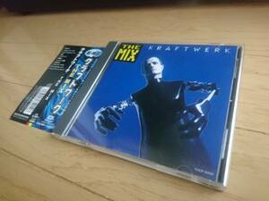 中古CD★クラフトワーク - THE MIX 国内盤 帯付 KRAFTWERK '91リミックス集／Autobahn Radioactivity ヨーロッパ特急 アウトバーン テクノ