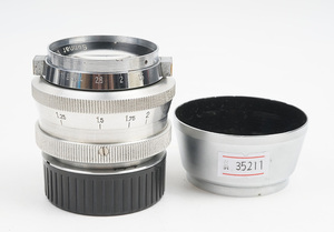 【美品】Sonnar 60mm f1.5 テスト版 純正ライカL39マウント レンズ