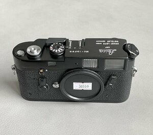 【美品】Leica/ライカ　 M4ブラックペイント 124万号 ＃36559
