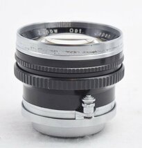 【大珍品】帝国光学/ZUNOW opt Japan 50mm f1.1 LTM 純正ライカL39マウント　ブラック #HK9955_画像2