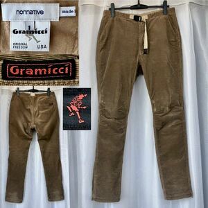 旧ロゴ 別注コラボ★nonnative x GRAMICCI CLIMBER EASY PANTS CORDUROY NN-P2055★クライミングパンツ ノンネイティブ グラミチ ボトムス