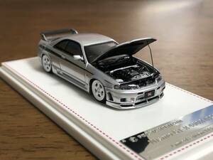 1/64 FOCAL HORIZON 日産 スカイライン GT-R ニスモ 400R R33 シルバー