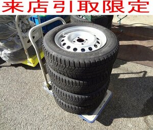 ★ZZも1248 TOYOTIRES スタッドレスタイヤ 175/65R14 ホイール 4本セット カー用品 4穴 冬用タイヤ studless 来店引取