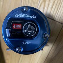 中古美品　機関良好　オールド　骨董　ヴィンテージ　ダイワ　Daiwa millionaire 4HM ミリオネア　ハイスピード　日本製　made in JAPAN_画像7