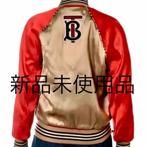 新品 激安 Burberry スタジャン ブルゾン レディース レッド