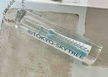 未使用 東京スカイツリー TOKYO SKYTREE クリアストラップ 2012年購入 レア_画像2