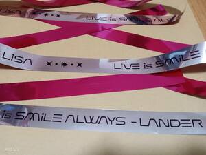 ★LiSA LiVE is SMILE ALWAYS 〜LANDER～ 銀テープ３本