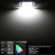 トヨタ SAI AZK10・カムリ AVV50 LED ライセンスランプ ハイブリッド対応 ナンバー灯 高輝度 ユニット交換タイプ R-208_画像3