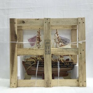 帆船模型 ヴィンテージ アンティーク ＮＡＰＯＬＥＯＮ ナポレオン 箱付き 木箱付き レトロ 置物 おもちゃ/248
