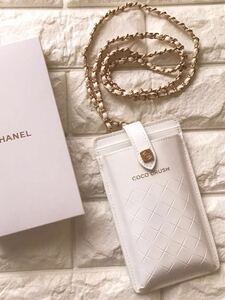 シャネル Chanel ココクラッシュ ポーチ チェーン付 新品、未使用 非売品 レア