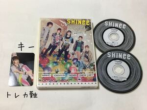 送料込み　SHINee　CD＋DVD　トレカ(難)　キー　☆Replay -君は僕のeverything-☆　JAPAN DEBUT PREMIUM盤　(完全初回生産限定)