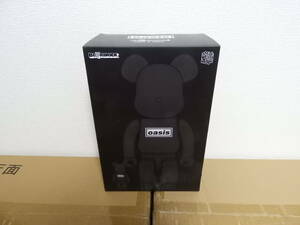 未開封　OASIS × BE@RBRICK　BLACK RUBBER COATING 100% & 400%　ベアブリック　管理番号 0017-165