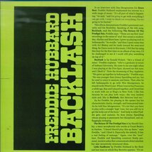 ★米盤LP「フレディ・ハバード FREDDIE HUBBARD BACKLASH」1967年作品 (1971年のRE-ISSUE) JAMES SPAULDING/RAY BARRETTO.._画像3