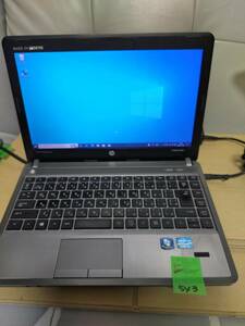 送料無料　NO.543　 HP ProBook 4340s　Windows10 64bit Core i5-3210M@ 2.50GHz /DVD-ROM/ＲＯＭ8G/HDD320G/13incW