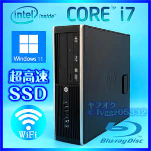 HP Windows 11 Core i7 3770 Blu-ray AMD Radeon R5 240 SSD新品 1TB (1000GB) HDD1000GB 大容量メモリ 20GB Office2021 USB3.0 Wi-Fi