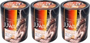 3缶　汗だし JUWA 炭酸バスソルト シトラスジンジャーの香り 500g　発汗ひきしめ２ｉｎ１の新感覚バスソルト。気分 スッキリととのいます。